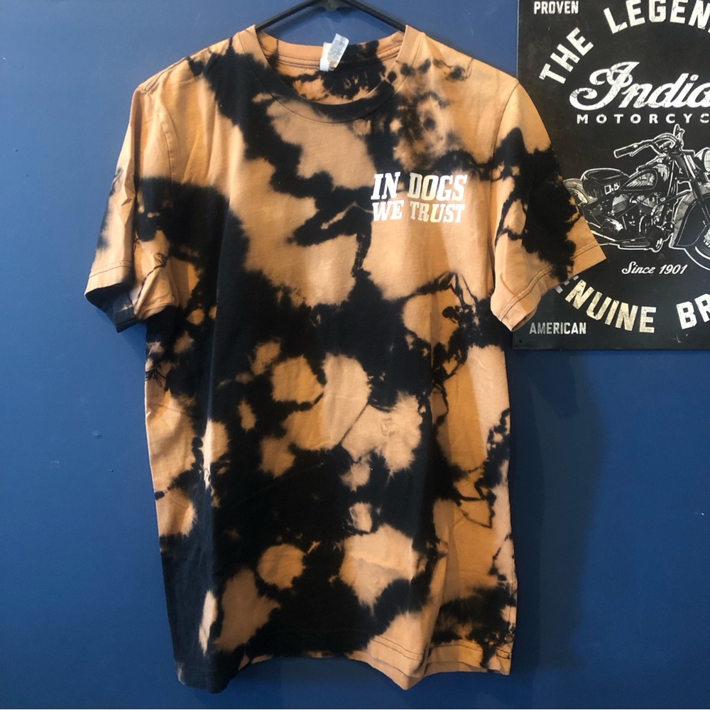 In dogs we trust Tie dye TSHIRT
